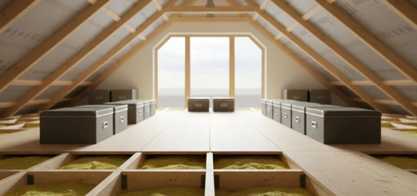 How to Floor a Loft Over Insulation?