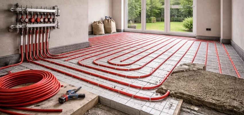 How to Install Water Underfloor Heating?