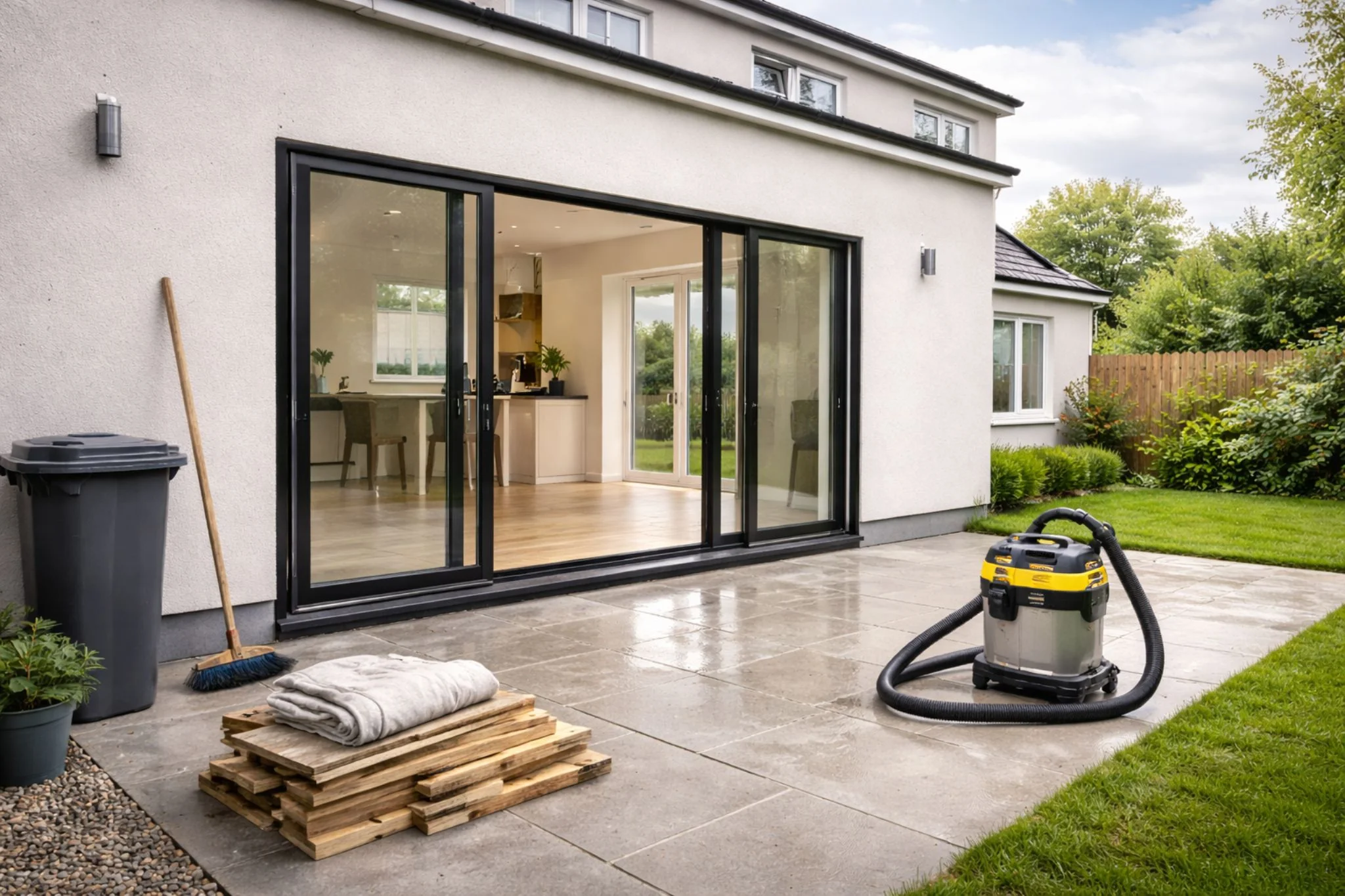 How to Clean Up After a Home Extension Projects